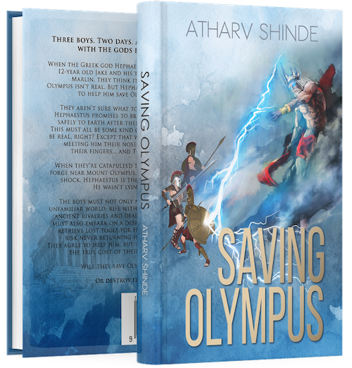 SAVING OLYMPUS -Back Page